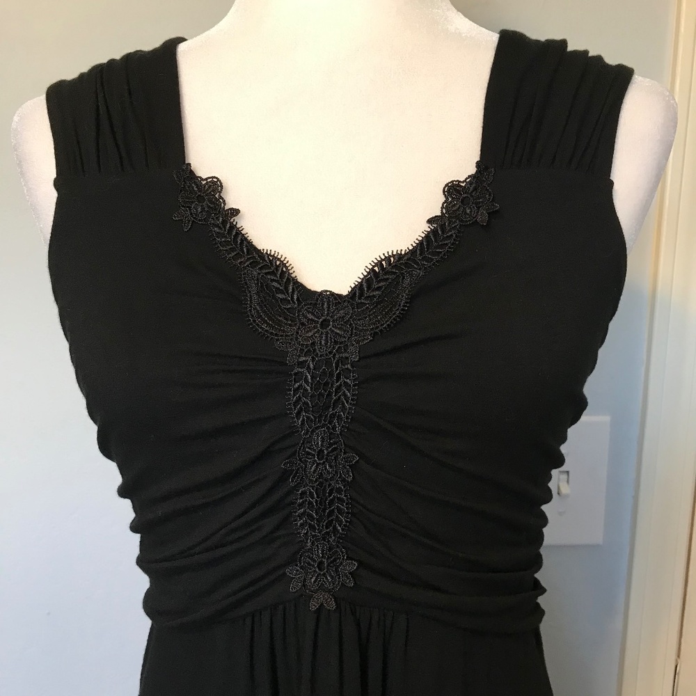 Banana Republic XS Soft Ruched Dress w/Stretch